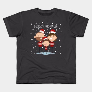 Colorful christmas composition with modern style Kids T-Shirt